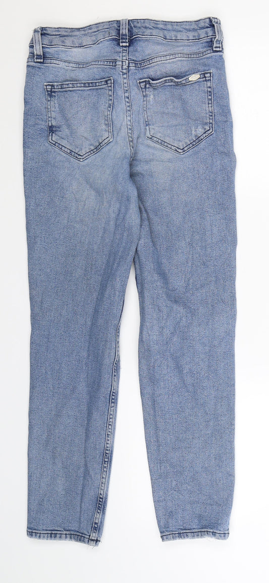 F&F Womens Blue  Denim Skinny Jeans Size 6 L26 in