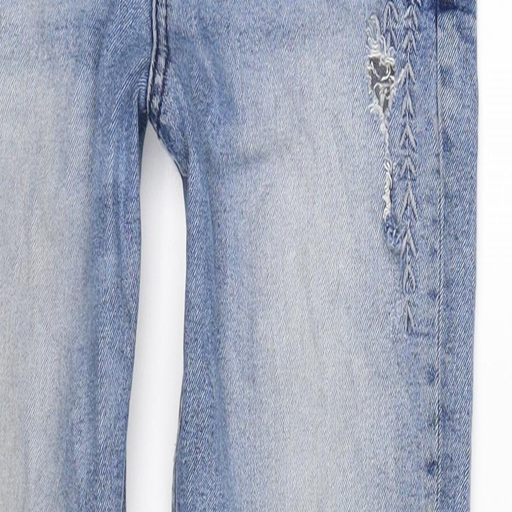 F&F Womens Blue  Denim Skinny Jeans Size 6 L26 in