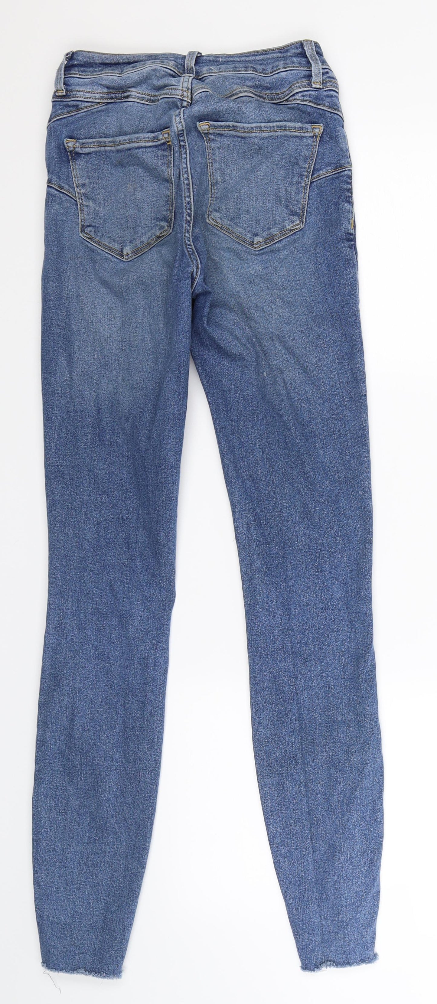 New Look Womens Blue  Denim Skinny Jeans Size 6 L29 in