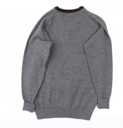 balmoral Mens Grey   Pullover Jumper Size S