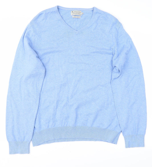 TU Mens Blue   Pullover Jumper Size M
