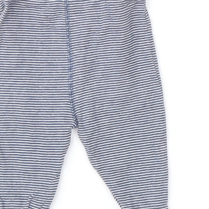NEXT  Blue Striped  Sweatpants Leggings Size 3-6 Months