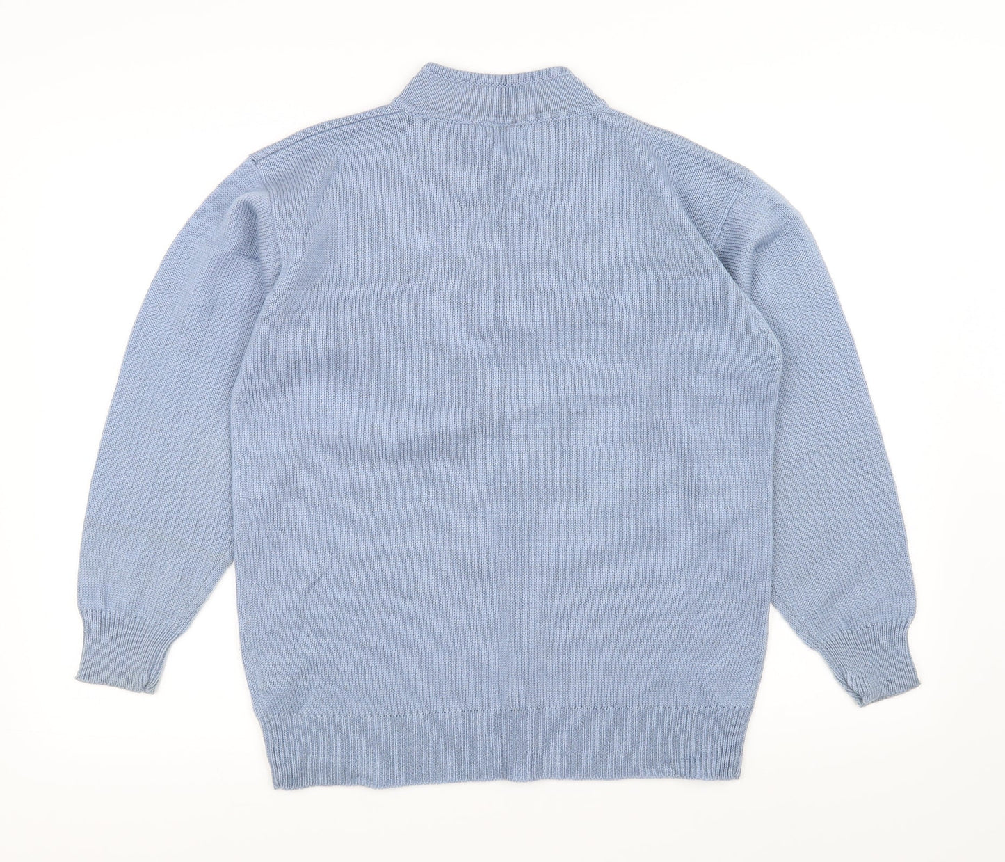 Compliments Womens Blue   Pullover Jumper Size 12