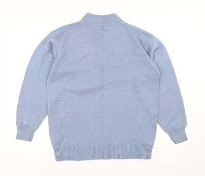 Compliments Womens Blue   Pullover Jumper Size 12
