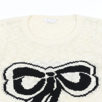 BHS Womens Beige   Pullover Jumper Size 14