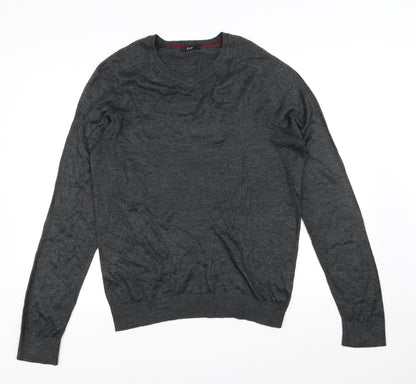 F&F Mens Grey   Pullover Jumper Size S