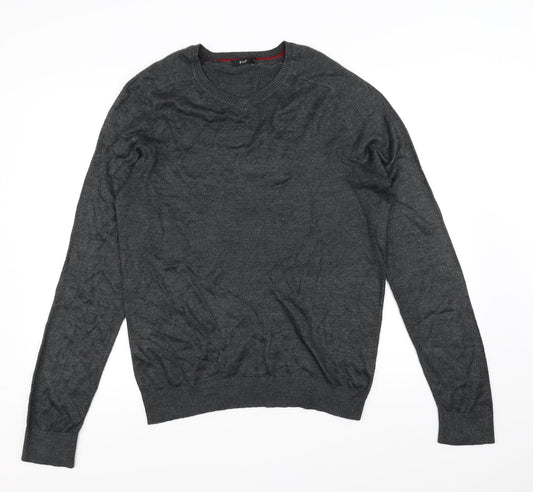 F&F Mens Grey   Pullover Jumper Size S