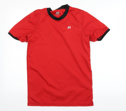 Russell Athletic Mens Red    T-Shirt Size S
