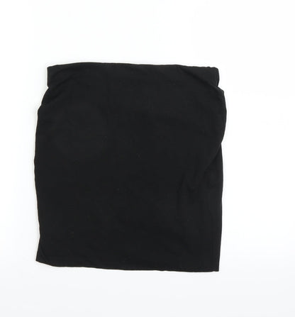 H&M Womens Black   Mini Skirt Size 8