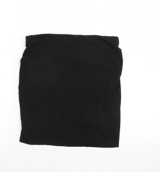 H&M Womens Black   Mini Skirt Size 8