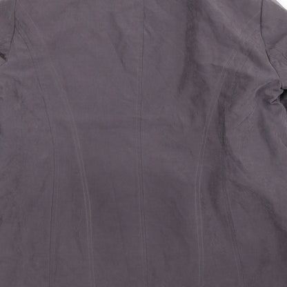 Womens UK Size XS Bonmarché Grey Windbreaker Coat