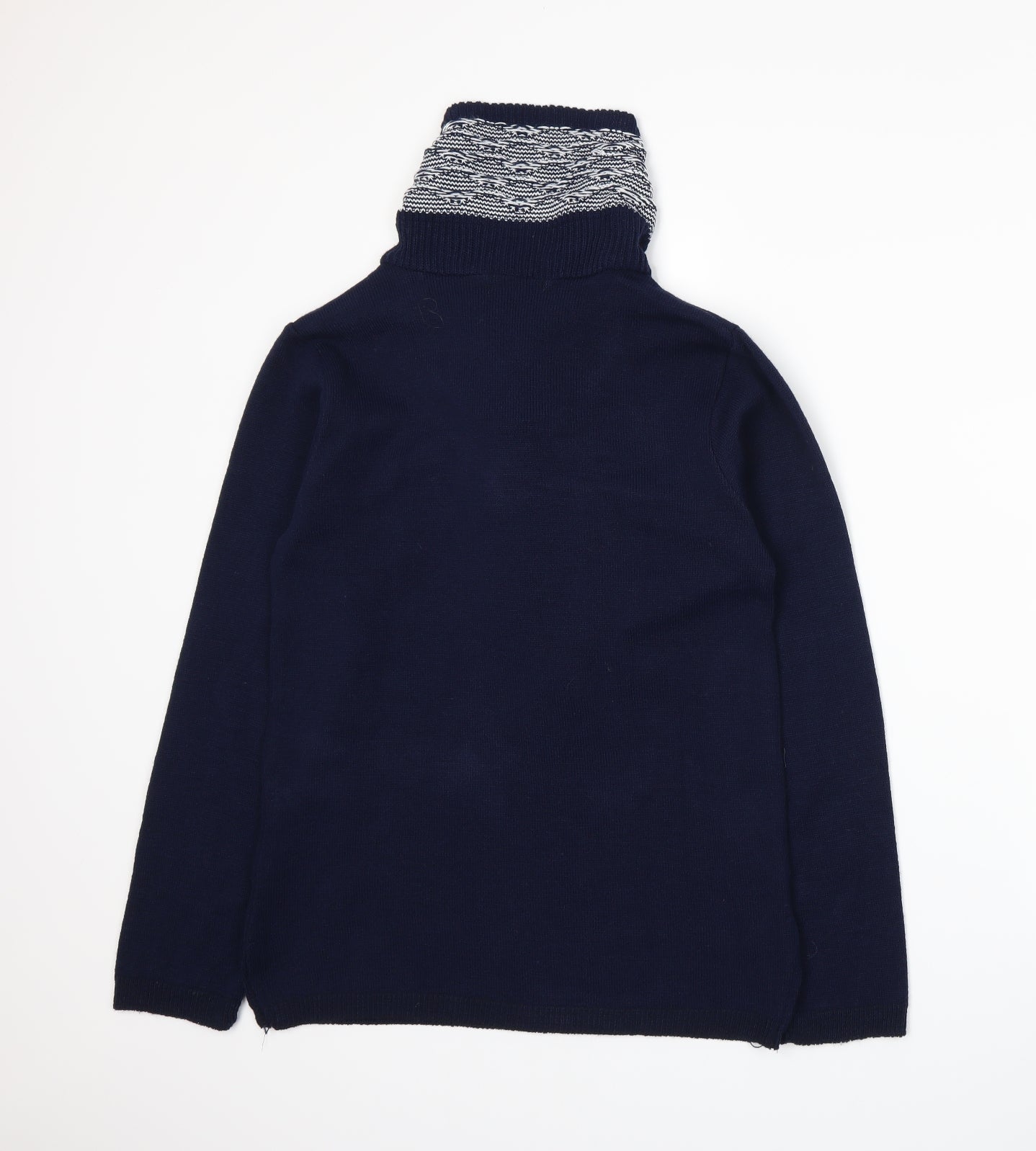 Abbey Bay Womens Blue  Knit Pullover Jumper Size L