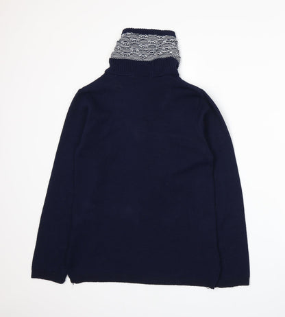 Abbey Bay Womens Blue  Knit Pullover Jumper Size L