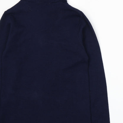 Abbey Bay Womens Blue  Knit Pullover Jumper Size L