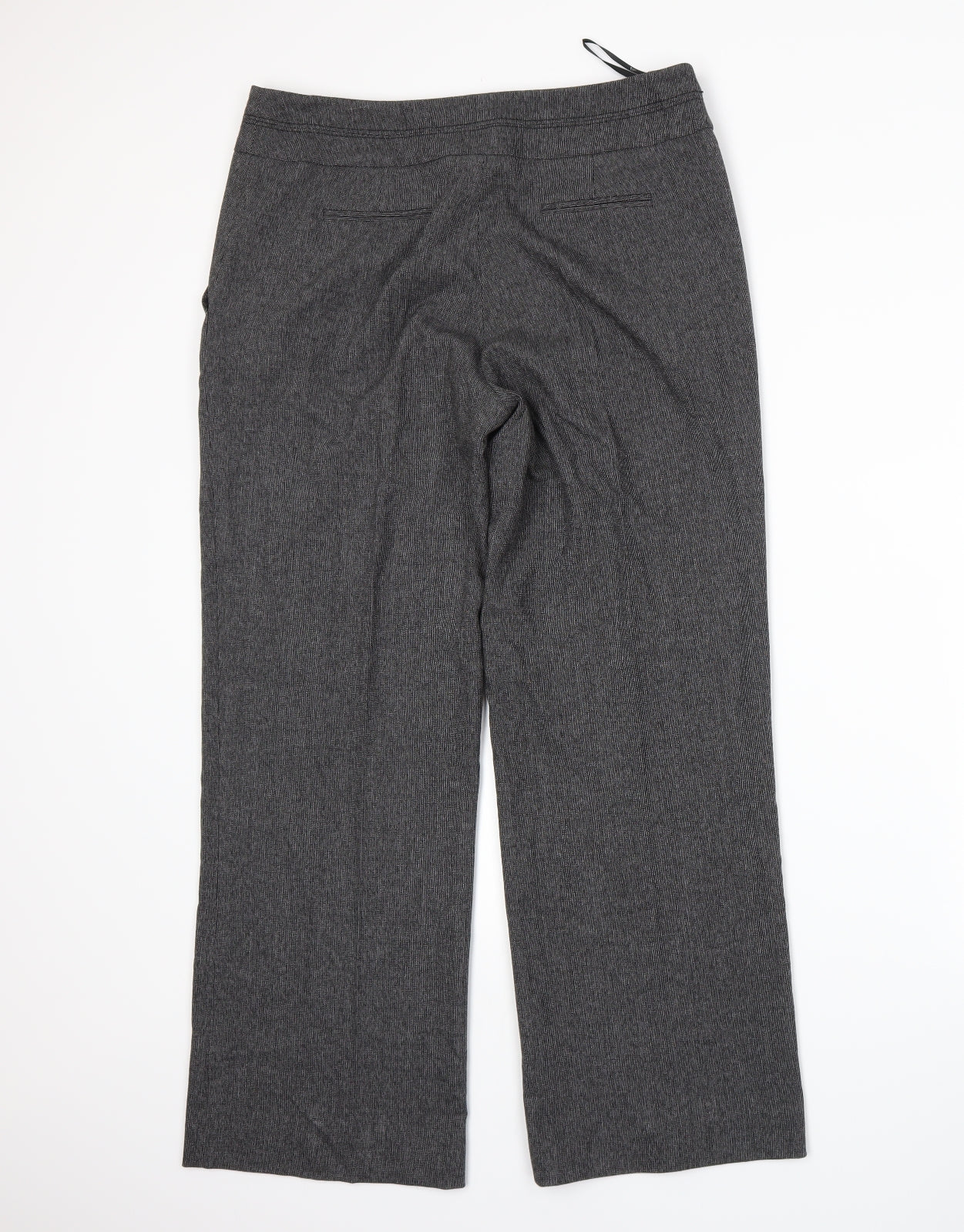 Womens UK Size 12 BHS Regular Fit  Grey Trousers