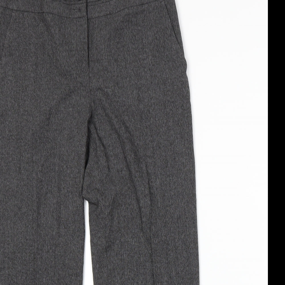 Womens UK Size 12 BHS Regular Fit  Grey Trousers
