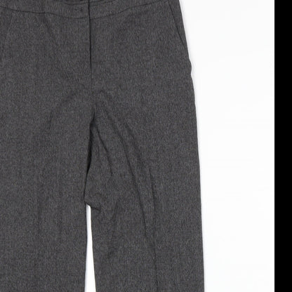 Womens UK Size 12 BHS Regular Fit  Grey Trousers