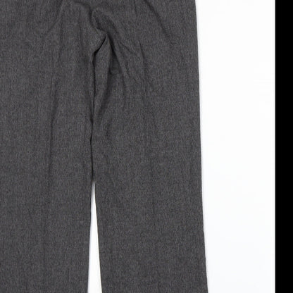 Womens UK Size 12 BHS Regular Fit  Grey Trousers