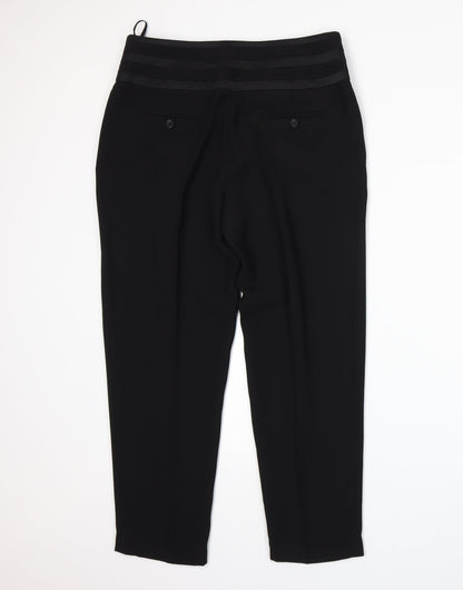 Episode Womens Black   Trousers  Size 8 L26 in
