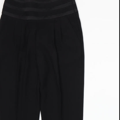 Episode Womens Black   Trousers  Size 8 L26 in