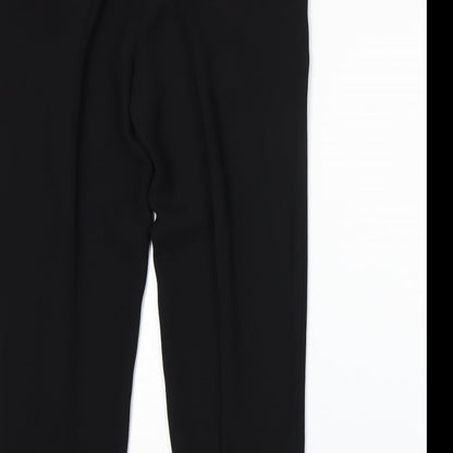 Episode Womens Black   Trousers  Size 8 L26 in
