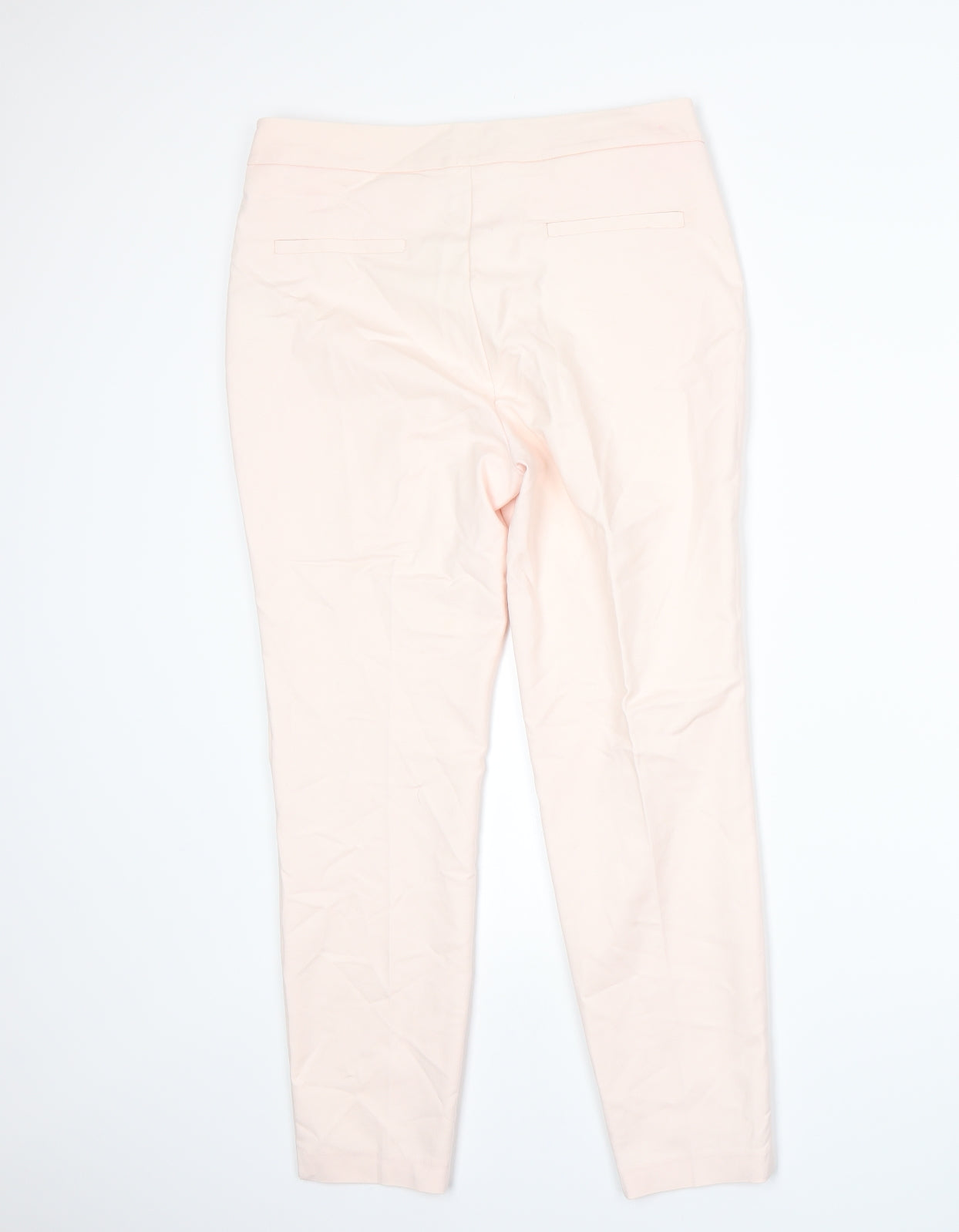 Womens UK Size 14 Papaya Regular Fit  Pink Trousers