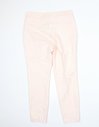 Womens UK Size 14 Papaya Regular Fit  Pink Trousers