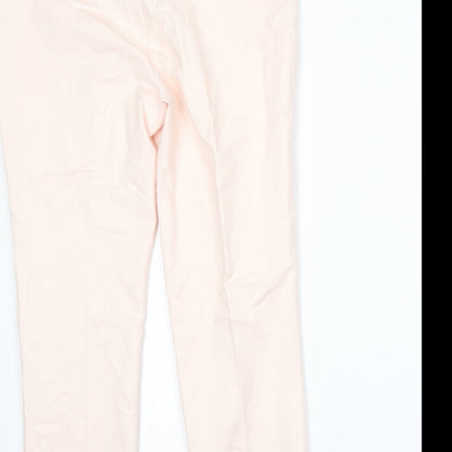 Womens UK Size 14 Papaya Regular Fit  Pink Trousers