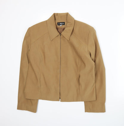 Womens UK Size 16 CMD Brown Jacket