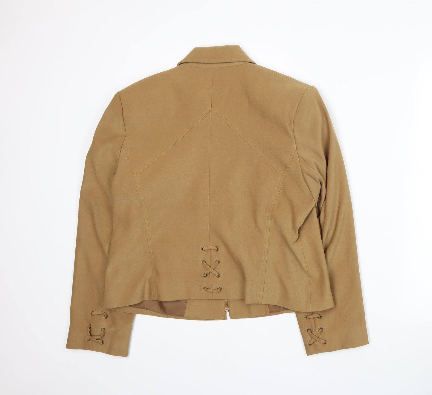 Womens UK Size 16 CMD Brown Jacket