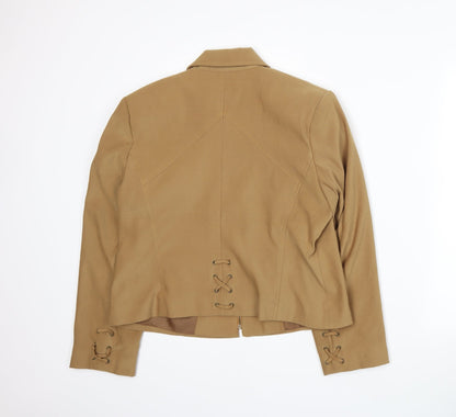Womens UK Size 16 CMD Brown Jacket