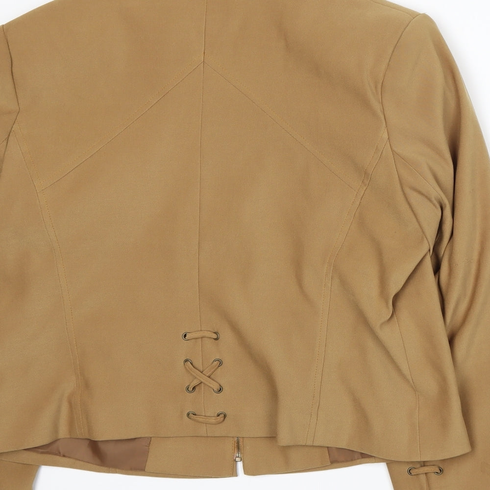 Womens UK Size 16 CMD Brown Jacket