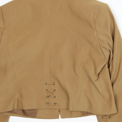 Womens UK Size 16 CMD Brown Jacket
