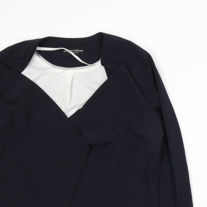 Dorothy Perkins Womens Blue   Jacket Blazer Size 10