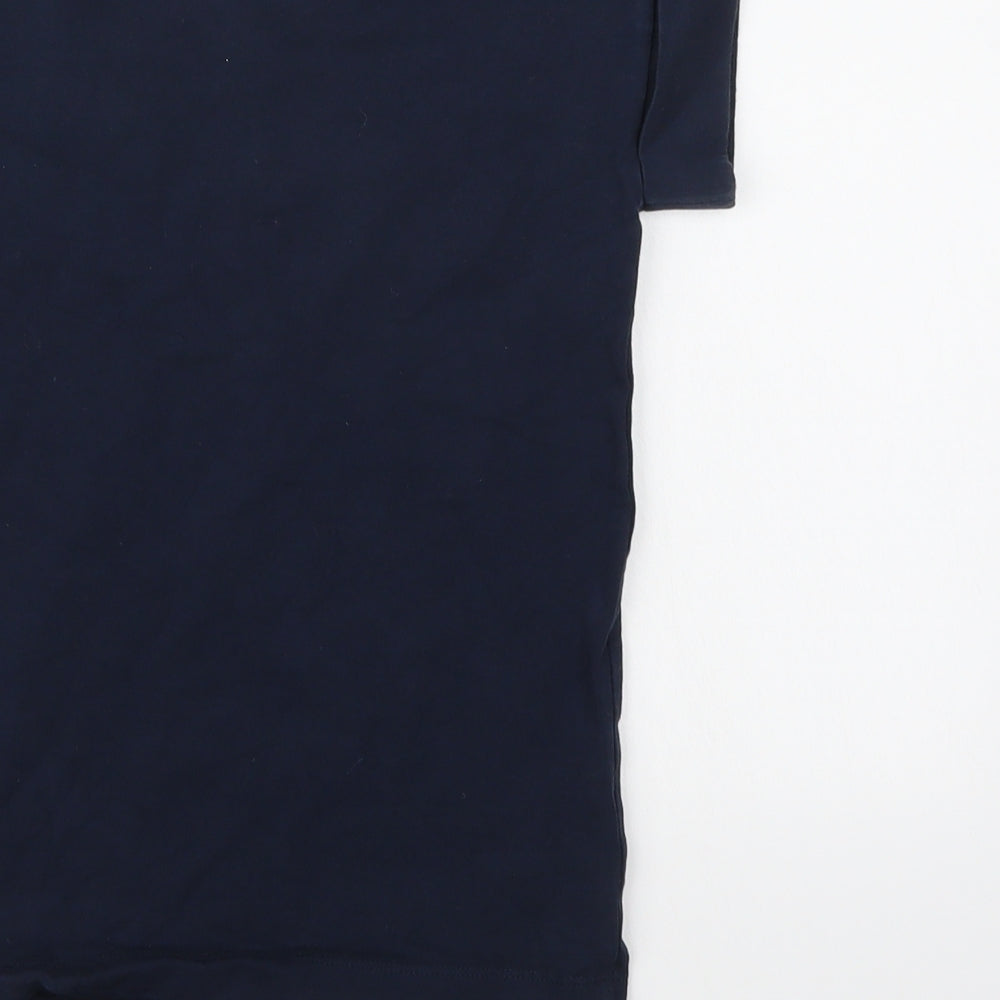 JESSIE AND JAMES Boys Blue   Basic T-Shirt Size 10-11 Years