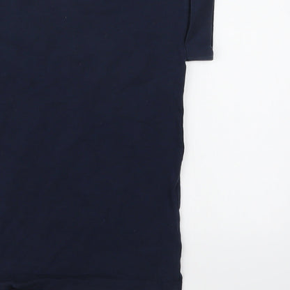 JESSIE AND JAMES Boys Blue   Basic T-Shirt Size 10-11 Years