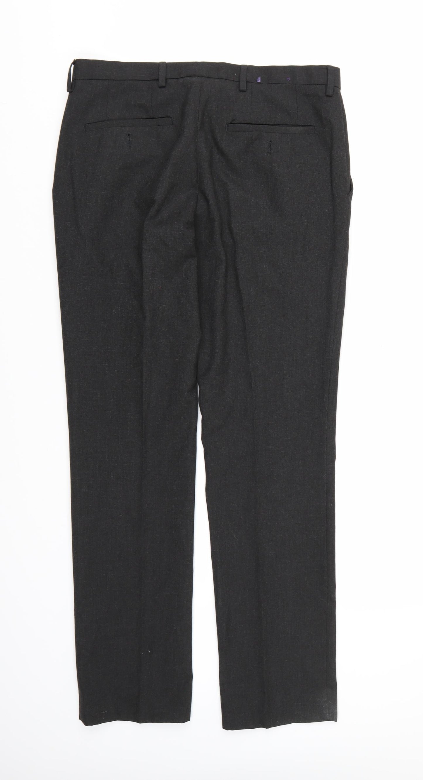 NEXT Mens Grey  Rayon Trousers   L31 in