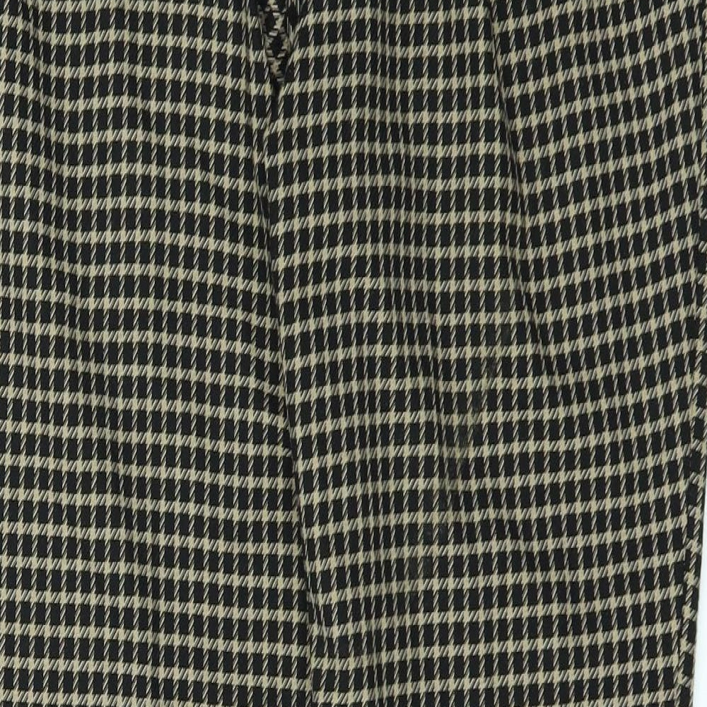 Womens UK Size 12 F&F Regular Fit  Black Trousers