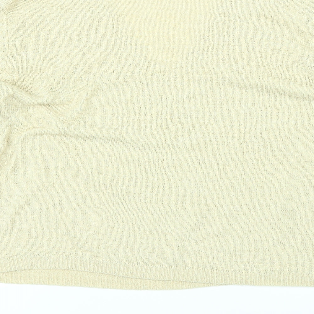 mng Womens White   Pullover Jumper Size M