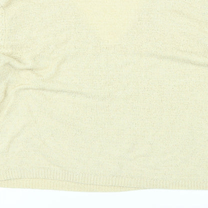 mng Womens White   Pullover Jumper Size M