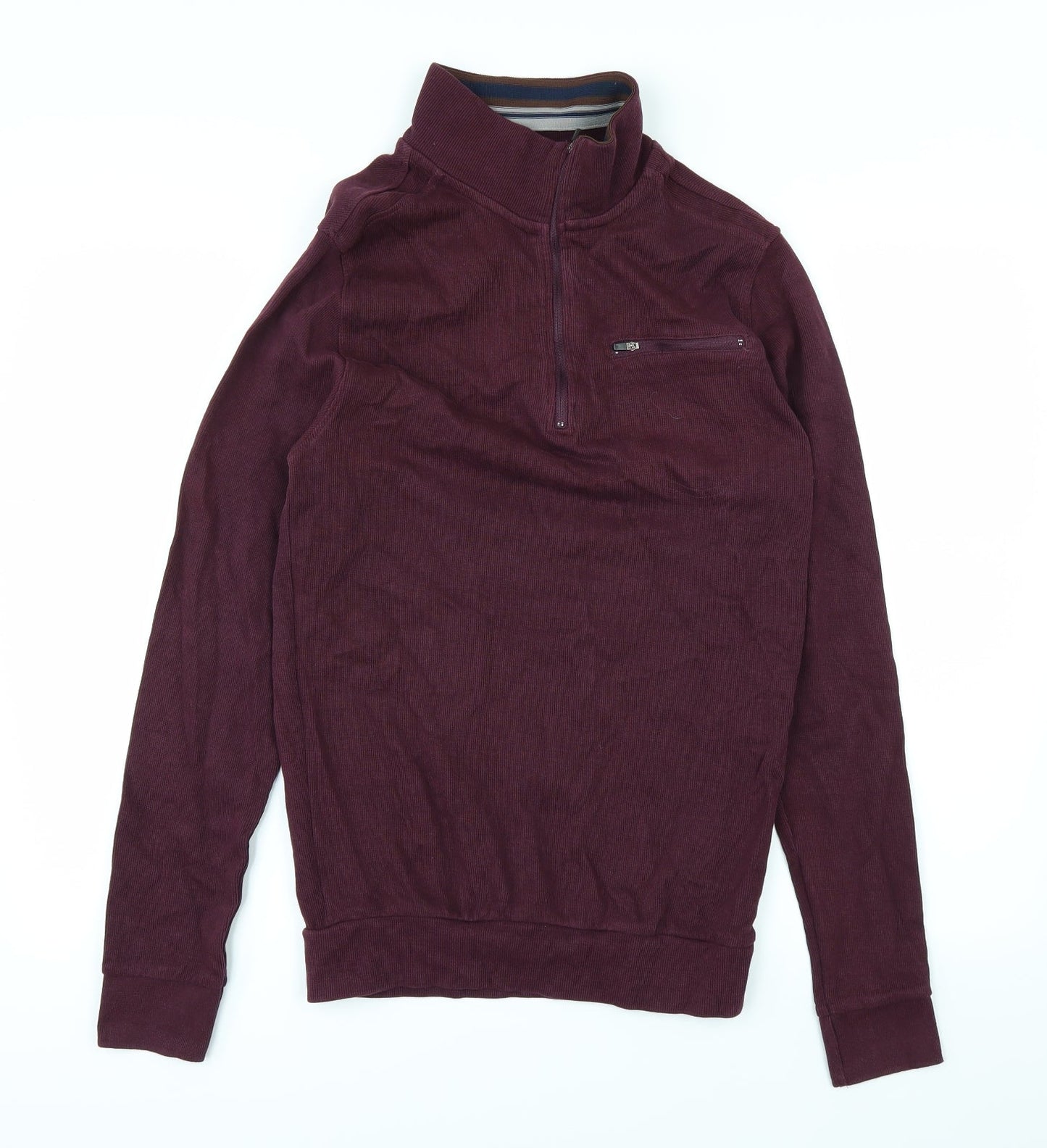 Lakeland Mens Red   Pullover Jumper Size S