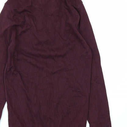 Lakeland Mens Red   Pullover Jumper Size S