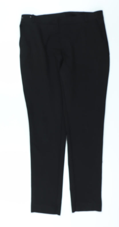 New Look Womens Black   Trousers  Size 12 L29 in