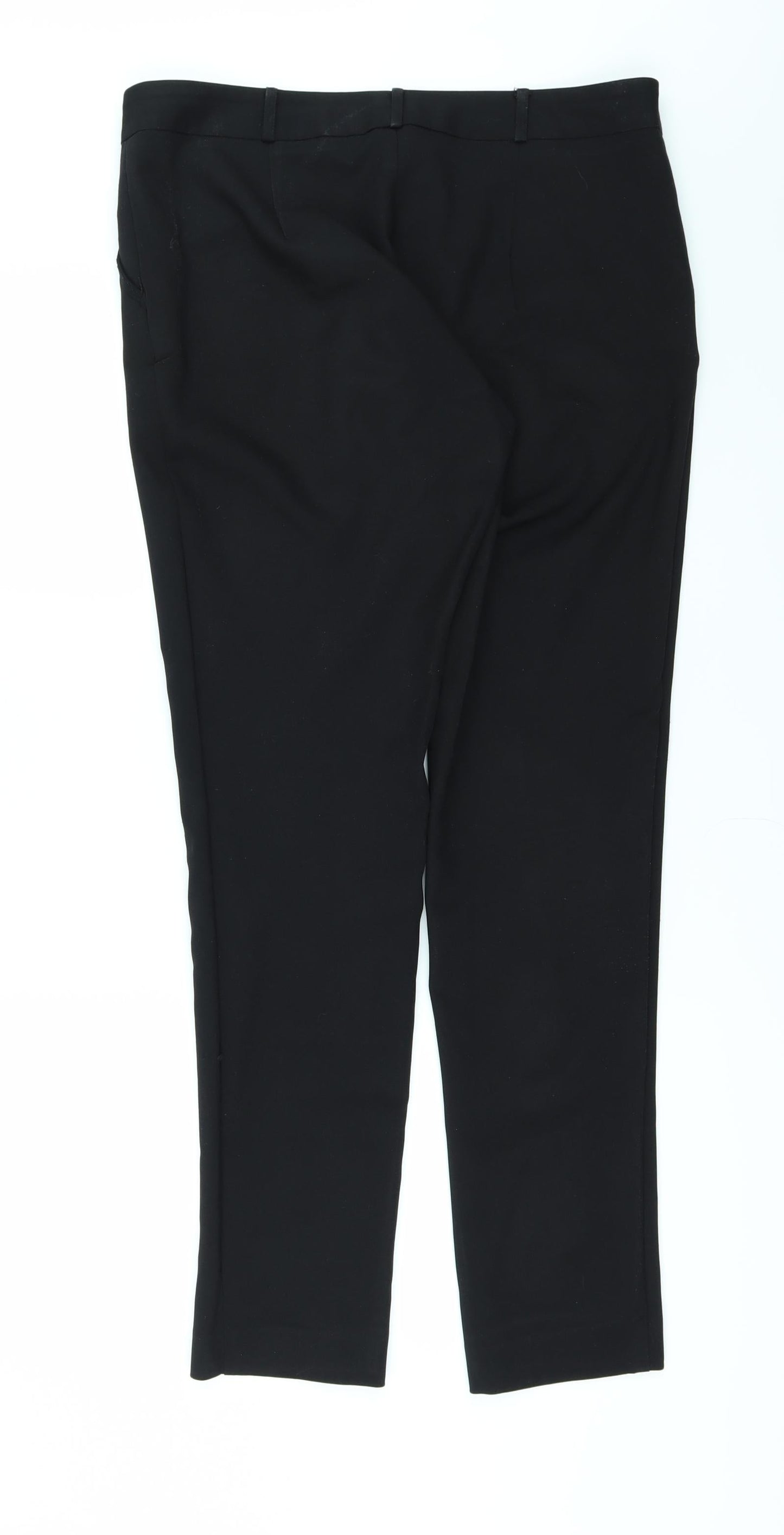 New Look Womens Black   Trousers  Size 12 L29 in