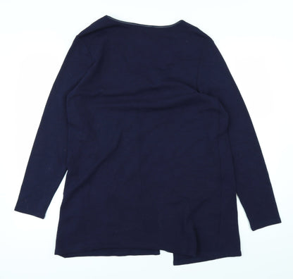 Roman Originals Womens Blue   Cardigan Jumper Size M