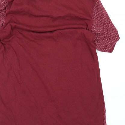 Cedar Wood State Mens Red    Polo Size S