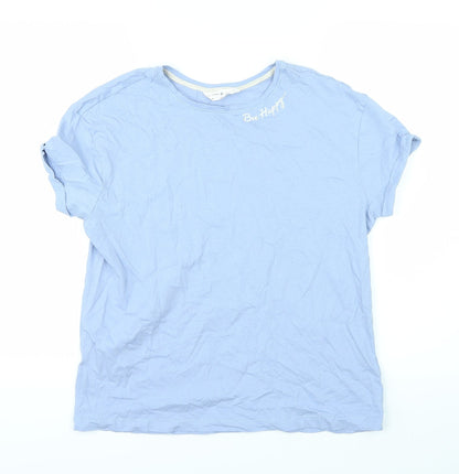 Marks and Spencer Mens Blue    T-Shirt Size M