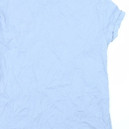 Marks and Spencer Mens Blue    T-Shirt Size M