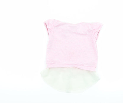 Healthtex Girls Pink   Basic T-Shirt Size 3 Years