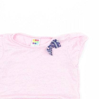 Healthtex Girls Pink   Basic T-Shirt Size 3 Years